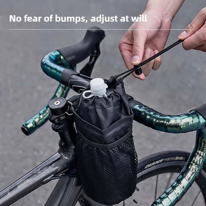 Insulated Bike Bottle Holder  Waterproof Handlebar Water Bottle Pouch For Road And MTB Bikes 2