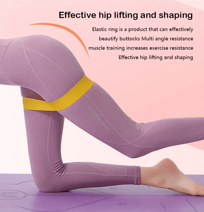 Premium 5Piece Resistance Loop Exercise Band Set For Strength Training 1