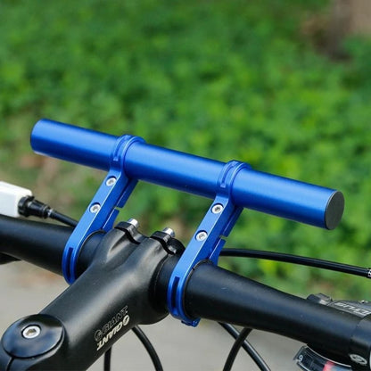 Aluminum Alloy Bicycle Handlebar Extender Mount Bar for Lights Horns and Accessories