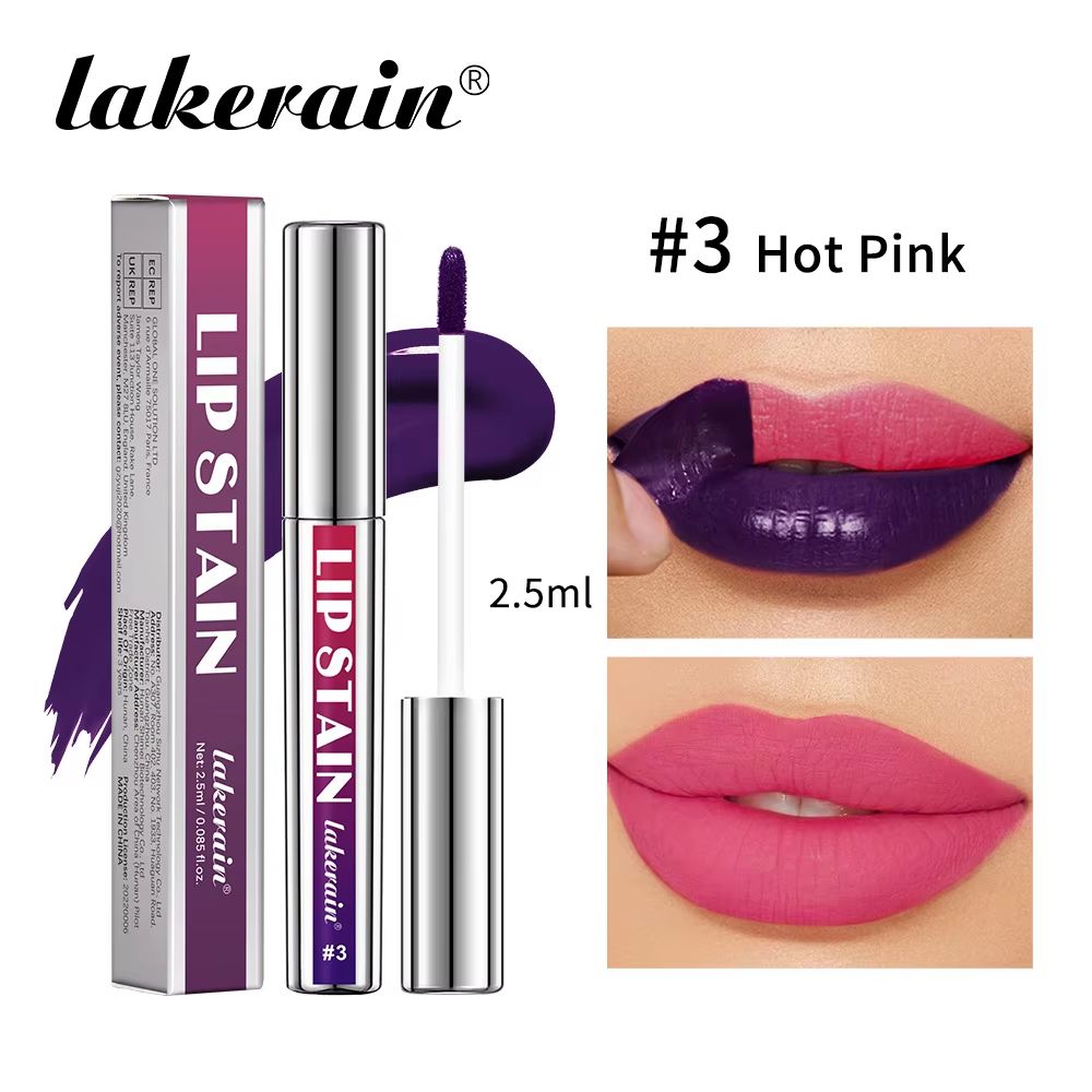 Waterproof Pink Lip Tint Peel Off Lip Stain Reveal Transfer Proof Non Stick Cup Long Lasting Natura 7