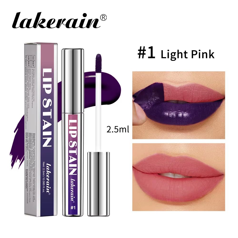 Waterproof Pink Lip Tint Peel Off Lip Stain Reveal Transfer Proof Non Stick Cup Long Lasting Natura 5