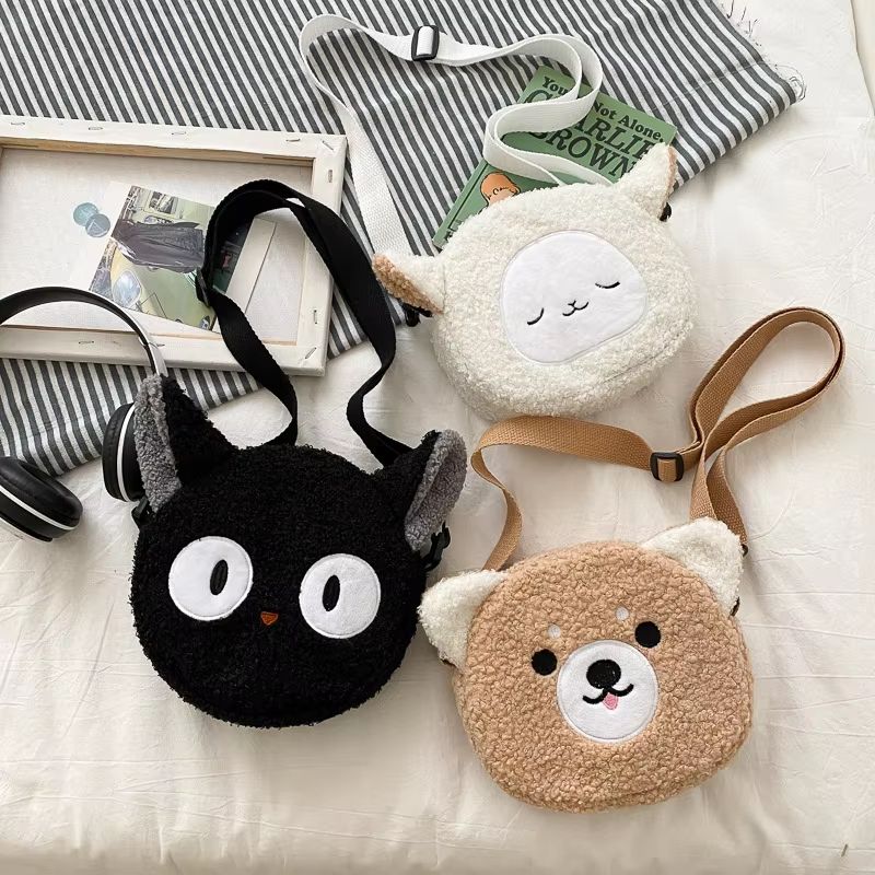 DollCharm Mini Round Crossbody Bag  Cute DollAccent Shoulder Purse For Women  Teens 1