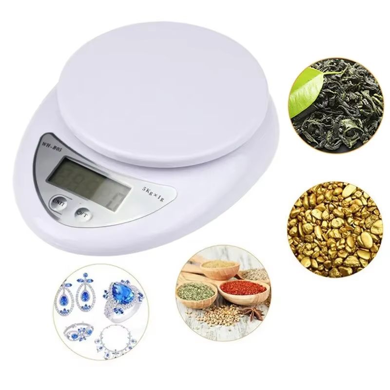 Precision Pro 5kg LED Digital Kitchen Scale  Compact Food  Weighing Balance 3