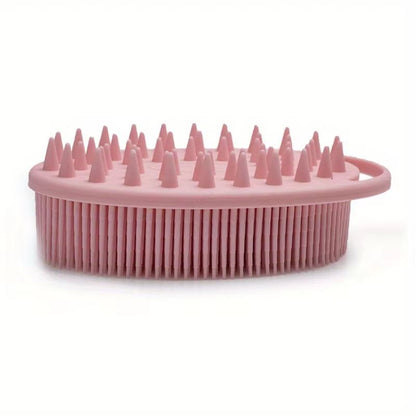 DualSpa Silicone 2in1 Shower Brush  Body  Scalp Exfoliator 8