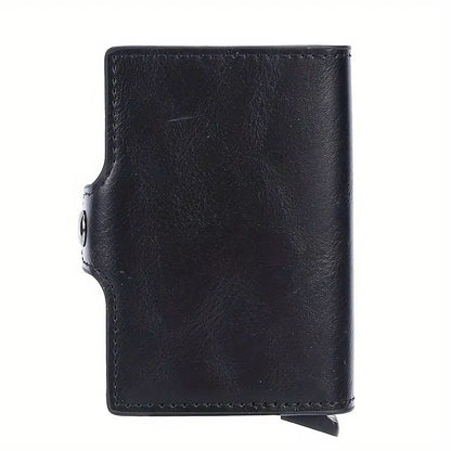 RFIDShield DuoAlloy PopUp Card Wallet  PU Leather  Aluminum Alloy 4