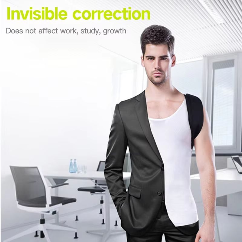 SpineAlign Adjustable Posture Corrector  Back Brace  Shoulder Support For Humpback Prevention 2