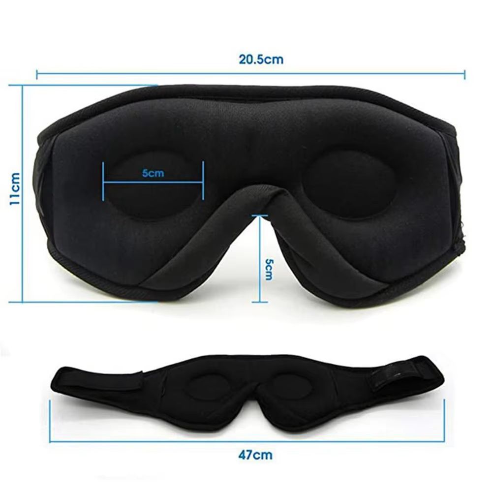 DreamSound 3D Wireless Sleep Mask With Bluetooth Headphones  Builtin HD Speaker Eye Mask 1