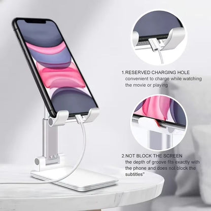 UniversalExtend Adjustable Desk  Tablet Phone Stand  Compatible With IPhone IPad Xiaomi  More 2