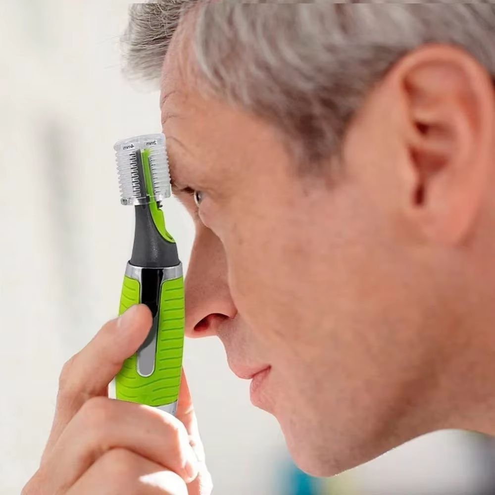 TrimMaster 2in1 Rechargeable Nose  Facial Hair Trimmer  Waterproof Grooming Kit 2