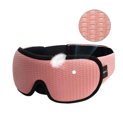 SleepVoid 3D Contoured Sleep Mask  Sanctuary For Travel Daytime Naps  Night Rest 9