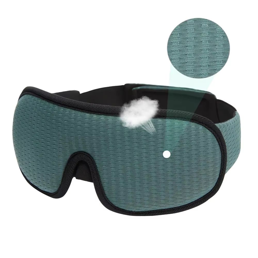 SleepVoid 3D Contoured Sleep Mask  Sanctuary For Travel Daytime Naps  Night Rest 10
