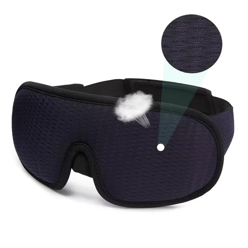 SleepVoid 3D Contoured Sleep Mask  Sanctuary For Travel Daytime Naps  Night Rest 11