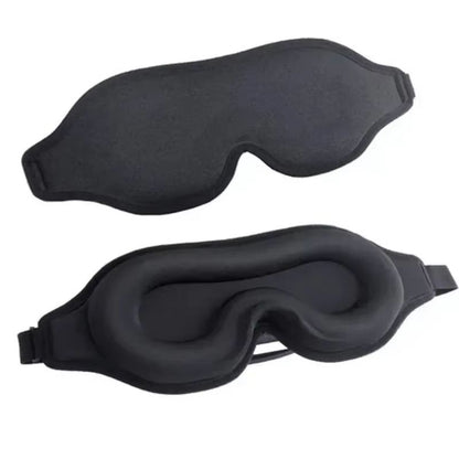 SleepVoid 3D Contoured Sleep Mask  Sanctuary For Travel Daytime Naps  Night Rest 6