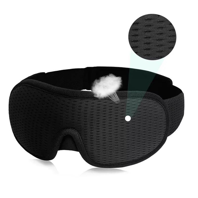 SleepVoid 3D Contoured Sleep Mask  Sanctuary For Travel Daytime Naps  Night Rest 7