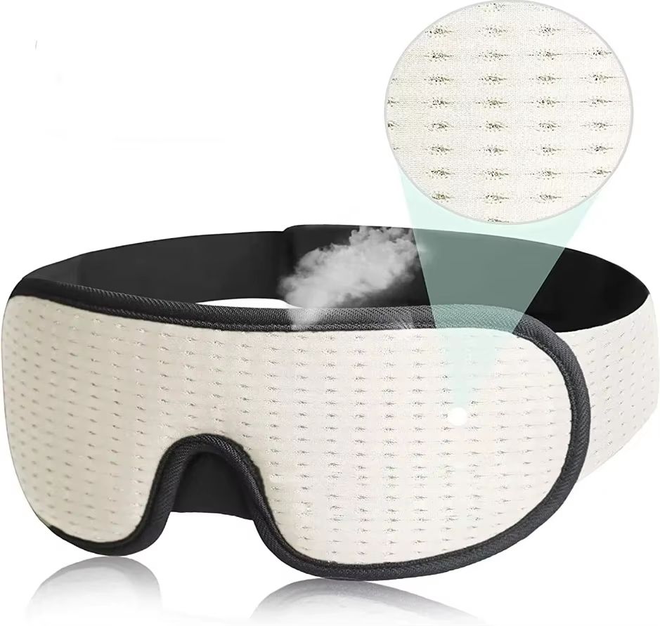 SleepVoid 3D Contoured Sleep Mask  Sanctuary For Travel Daytime Naps  Night Rest 8