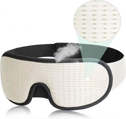 SleepVoid 3D Contoured Sleep Mask  Sanctuary For Travel Daytime Naps  Night Rest 8