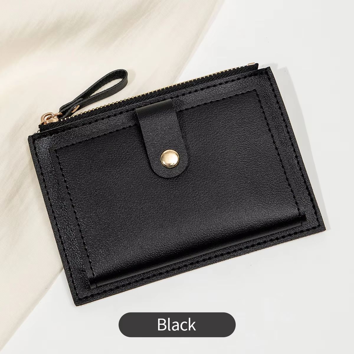 SlimChic UltraThin PU Leather Mini Card Wallet 7