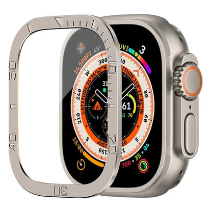 RuggedGuard Alloy  9H Tempered Glass Shield  FullCoverage For Apple Watch Ultra 49 Mm 13