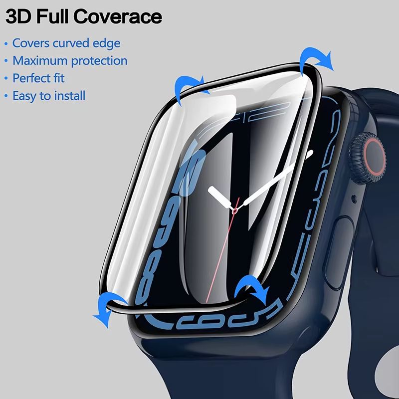 UltraClear FullCurve Screen Film For Apple Watch  Fits 3840414244454649 Mm Series 4