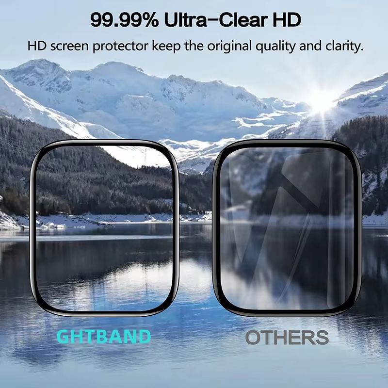 UltraClear FullCurve Screen Film For Apple Watch  Fits 3840414244454649 Mm Series 5