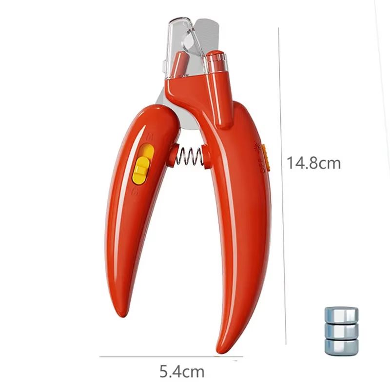 PawRadiant LED Pet Nail Clippers  Safe Grooming For Dogs Cats  Small Animals 10