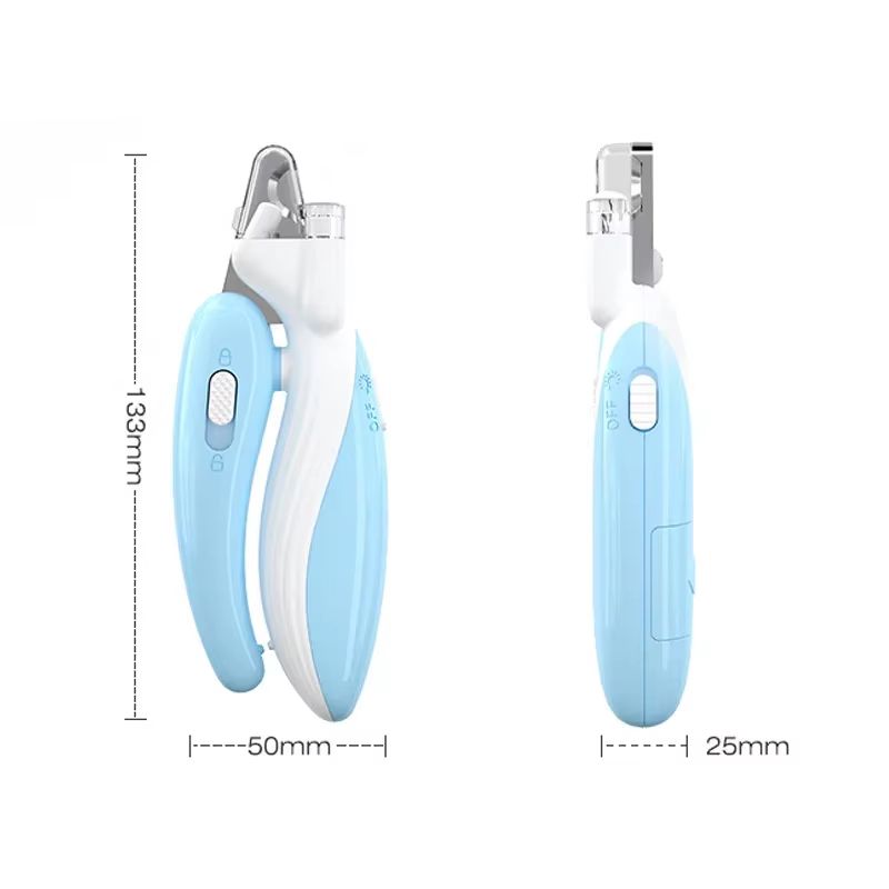 PawRadiant LED Pet Nail Clippers  Safe Grooming For Dogs Cats  Small Animals 5