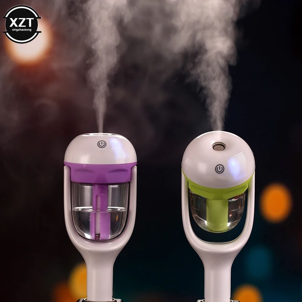 Mini Car Air Humidifier And Aroma Diffuser Portable Essential Oil Purifier 2