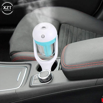 Mini Car Air Humidifier And Aroma Diffuser Portable Essential Oil Purifier 3