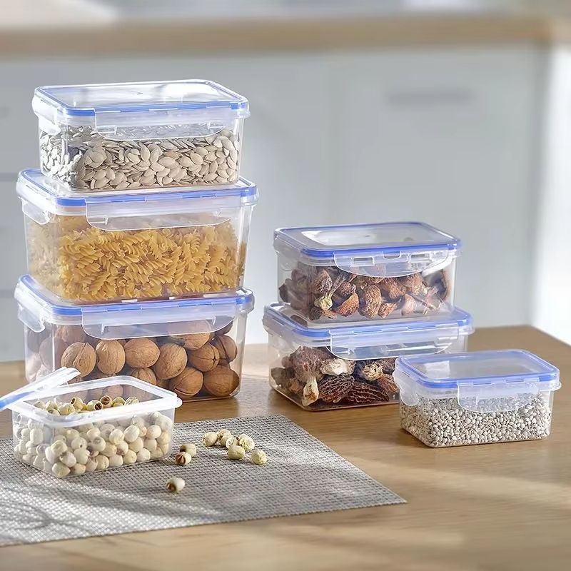 FreshVault UltraSealed Rectangular Storage Box  LargeCapacity Crisper  MicrowaveReady Lunch Box 2