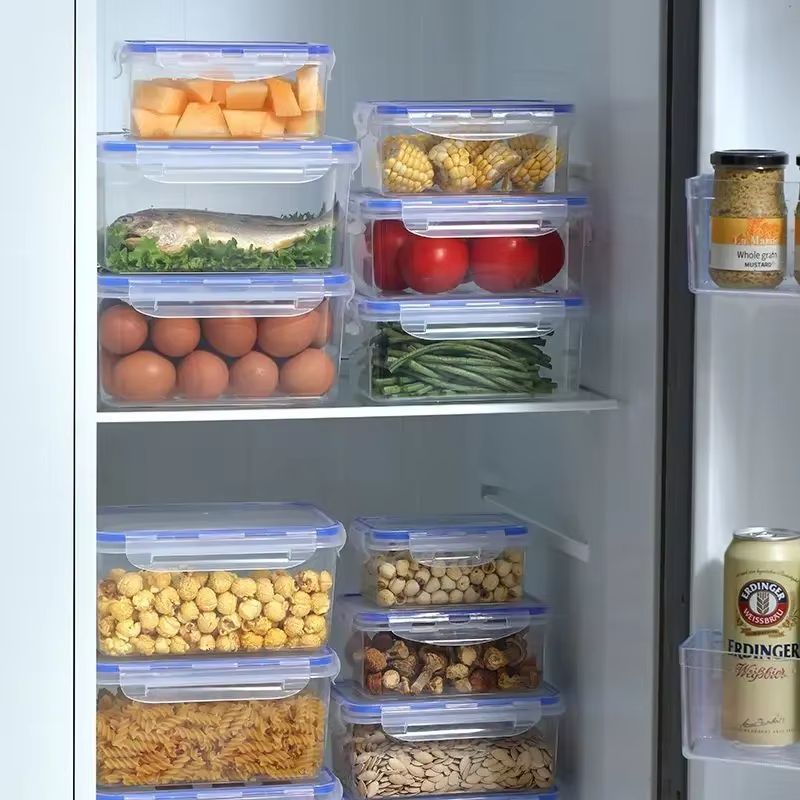 FreshVault UltraSealed Rectangular Storage Box  LargeCapacity Crisper  MicrowaveReady Lunch Box 3