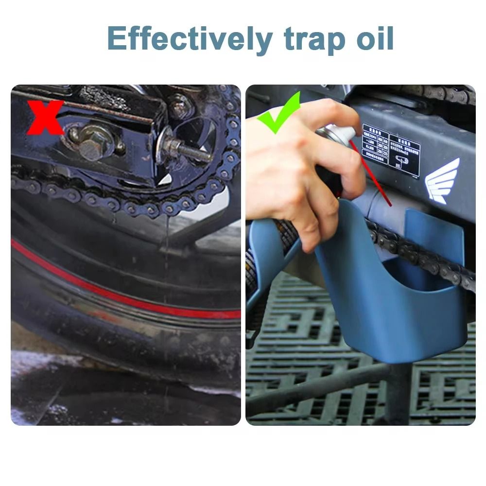 Motorcycle And Bicycle Chain Oil Storage And Cleaning Tool Box 1