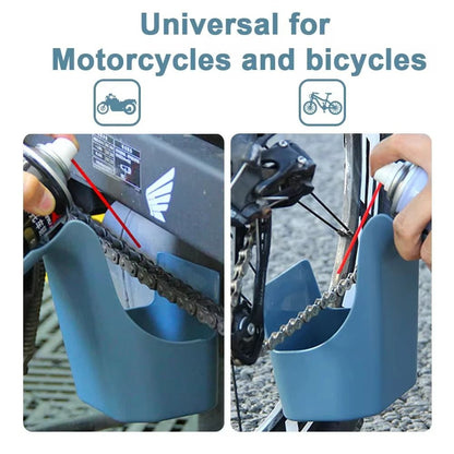 Motorcycle And Bicycle Chain Oil Storage And Cleaning Tool Box 3