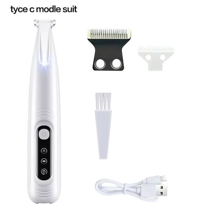 PetPro 18 Mm LED Waterproof Paw Trimmer  Dog  Cat Grooming Clipper 9