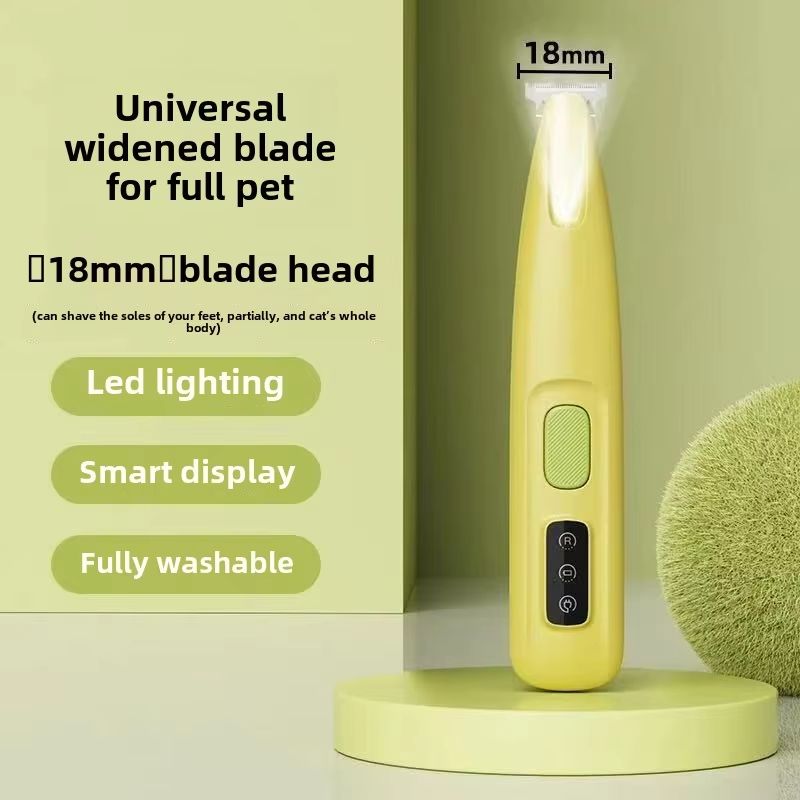 PetPro 18 Mm LED Waterproof Paw Trimmer  Dog  Cat Grooming Clipper 11