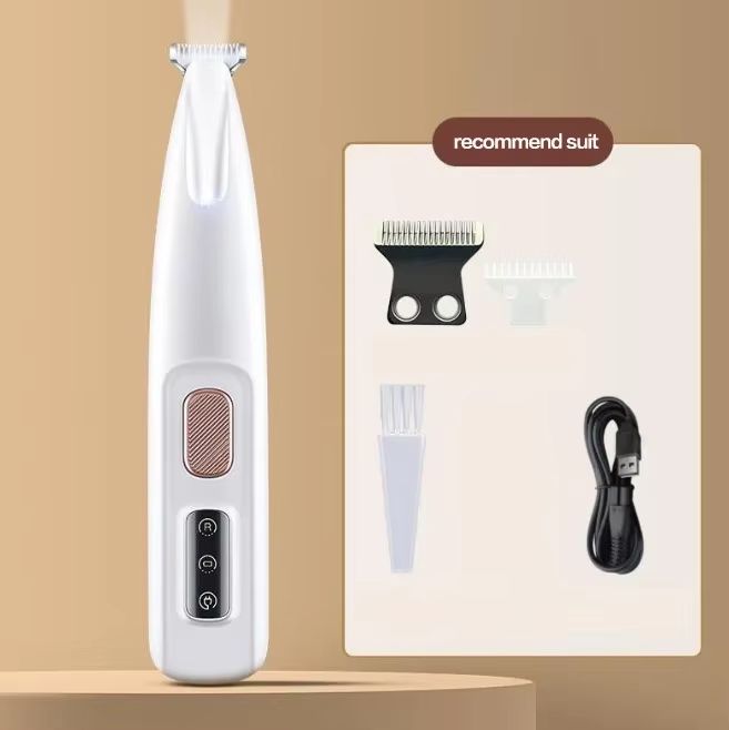 PetPro 18 Mm LED Waterproof Paw Trimmer  Dog  Cat Grooming Clipper 8