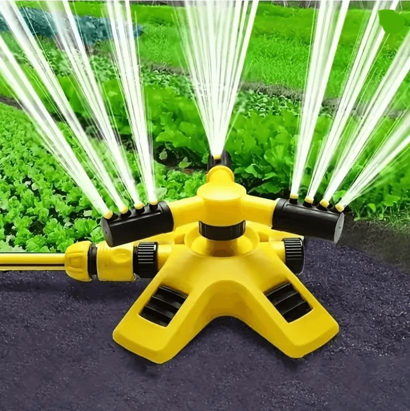 AquaSpin 360 Rotating Garden Sprinkler Head