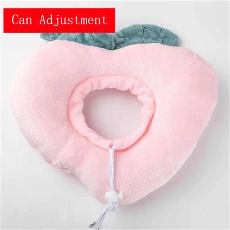 ComfortGuard Toast  Avocado Soft Cotton ECollar  Adjustable WoundProtection Shield For Dogs  Cats 10