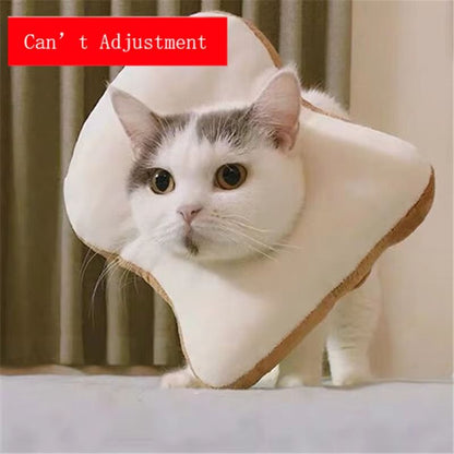 ComfortGuard Toast  Avocado Soft Cotton ECollar  Adjustable WoundProtection Shield For Dogs  Cats 13