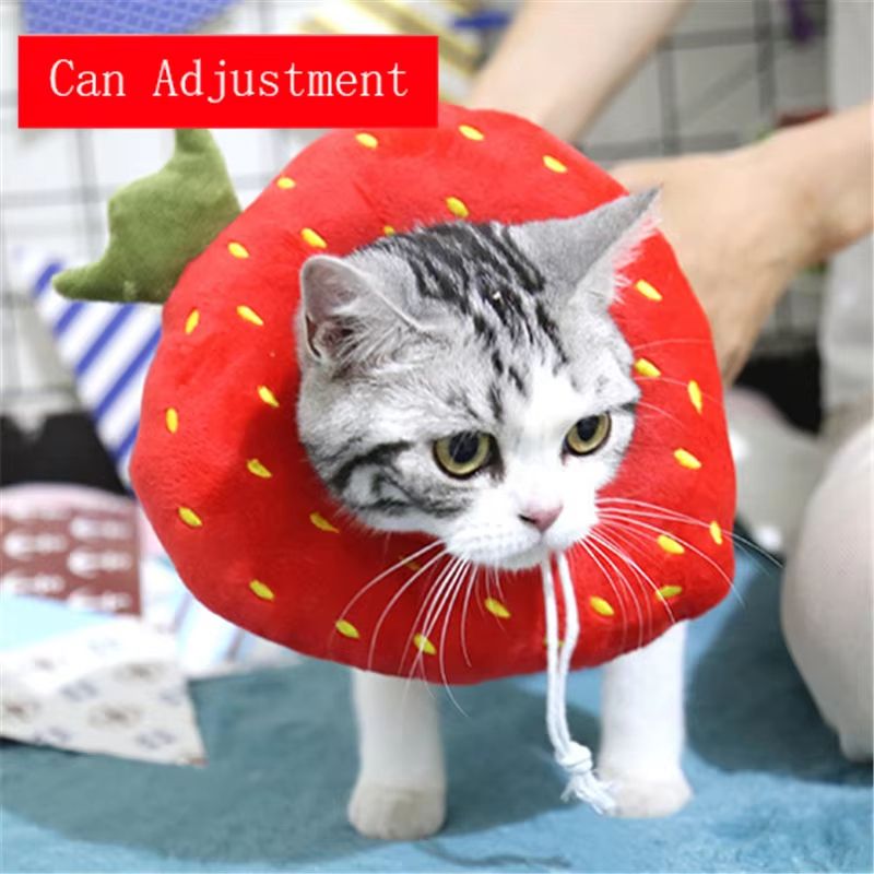 ComfortGuard Toast  Avocado Soft Cotton ECollar  Adjustable WoundProtection Shield For Dogs  Cats 8
