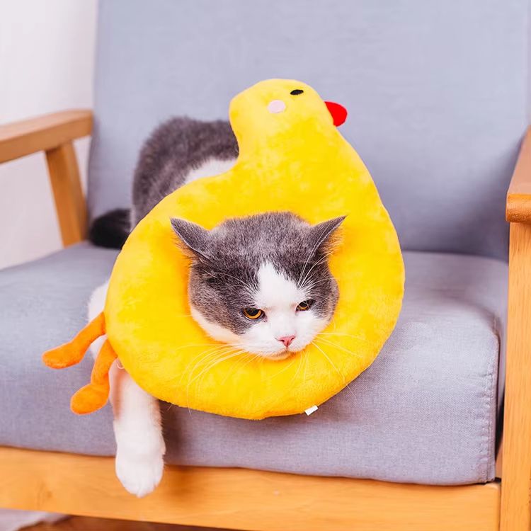 ComfortGuard Toast  Avocado Soft Cotton ECollar  Adjustable WoundProtection Shield For Dogs  Cats 16