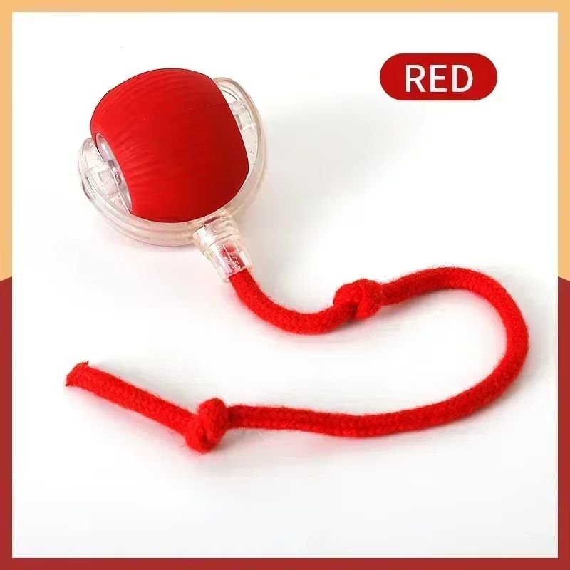 WhiskerSpin Smart Rolling Toy Ball  USB Rechargeable Auto Teaser For Cats  Pets 9