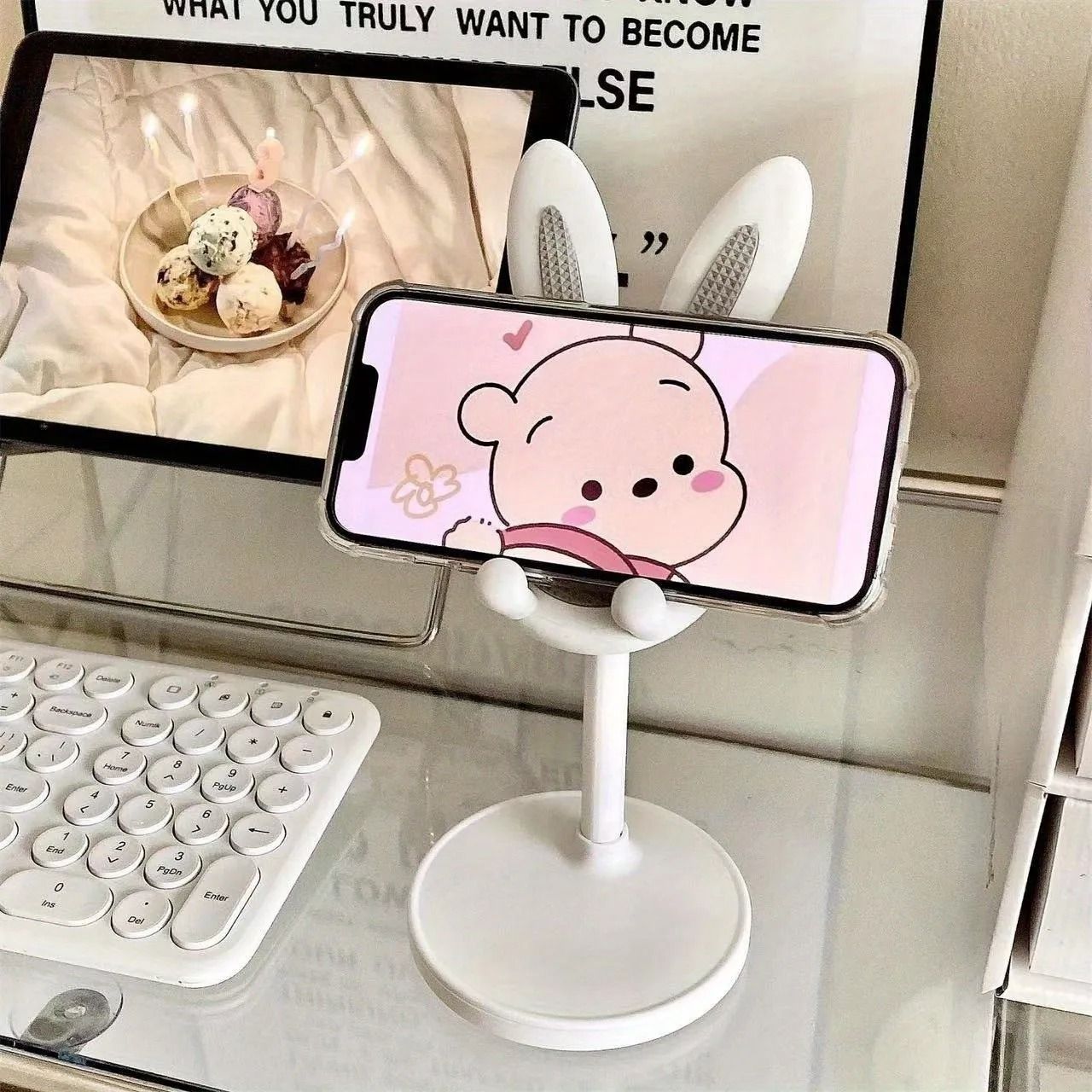 Rabbit Shaped Universal Phone And Tablet Stand 2