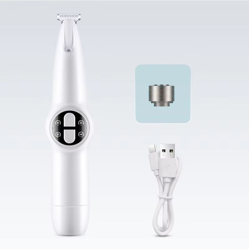 PawPrecise LED Waterproof Dog  Cat Paw Trimmer  Rechargeable Grooming Clipper 6