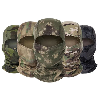 CamoShield Full-Face Balaclava – Camouflage Mask for Cycling, Riding & Outdoor Sports