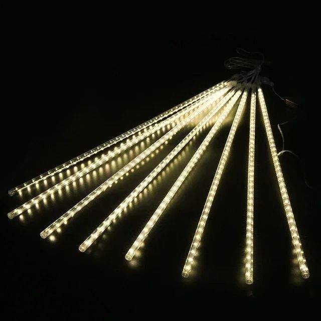 LED Meteor Shower Rain String Lights For Outdoor And Indoor Decor 7