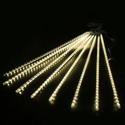 LED Meteor Shower Rain String Lights For Outdoor And Indoor Decor 7