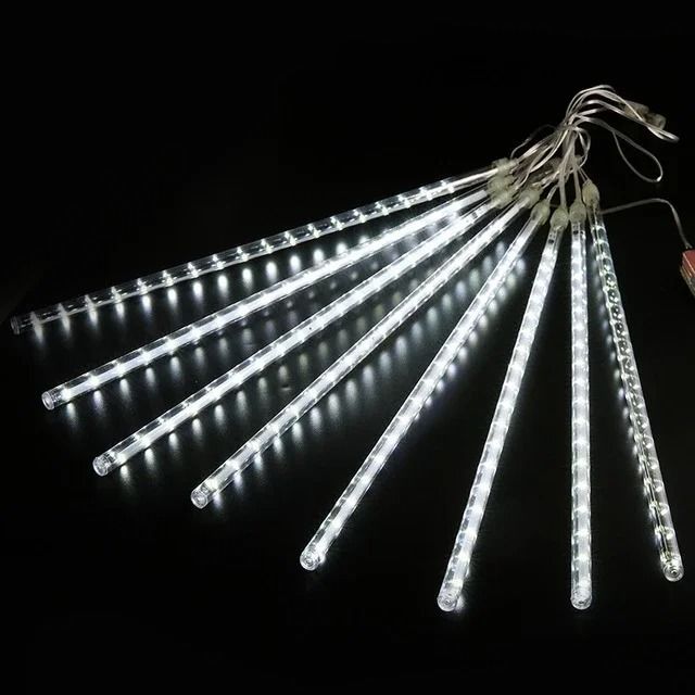 LED Meteor Shower Rain String Lights For Outdoor And Indoor Decor 8