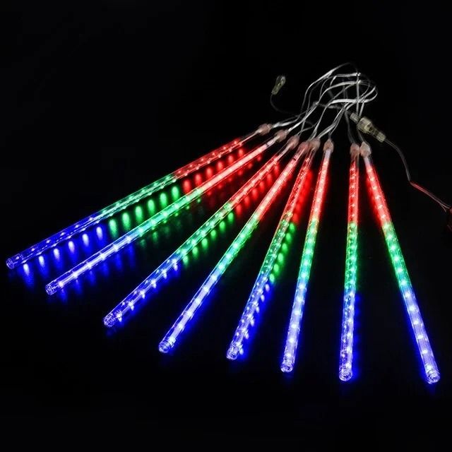 LED Meteor Shower Rain String Lights For Outdoor And Indoor Decor 9