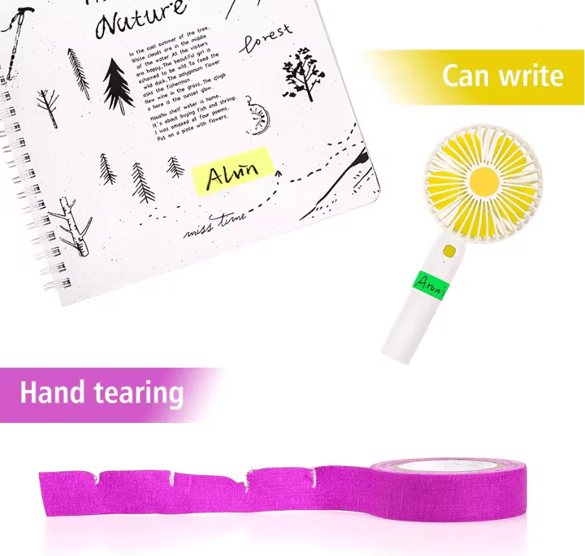 GlowTape Neon Fluorescent Gaffer Tape Set 2