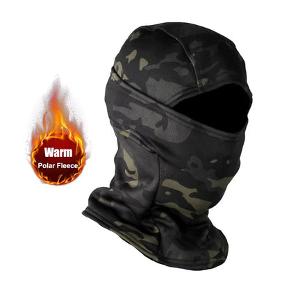 CamoShield Thermal Fleece Balaclava  FullFace Winter Mask For Cycling Ski Motorcycle Outdoor 9